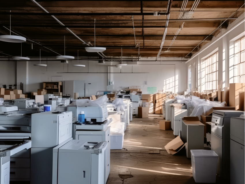 オフィス系の搬出・撤去作業 | PC・デスク周りなど